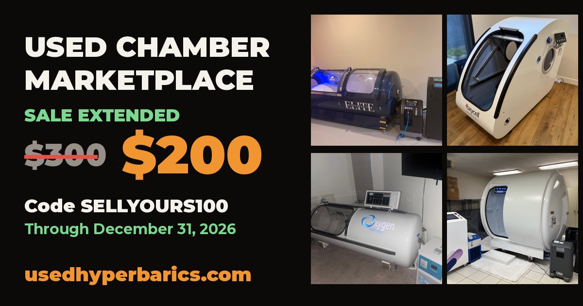 Sale Extended: List Your Used Chamber for $200 Through December 31