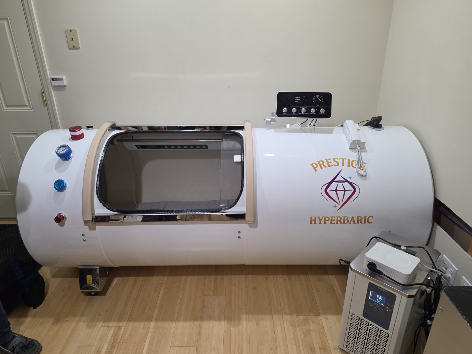 Grand Vessel of Power 2.0 ATA hardshell chamber in the finished basement
