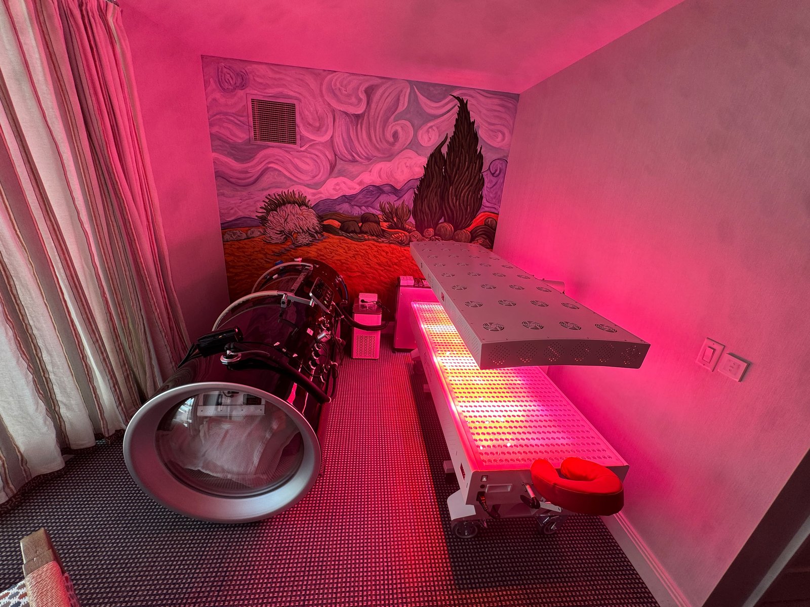 Prestige Pro Modular 9-Wavelength Red Light Therapy Bed installed for Monica in Boston, MA