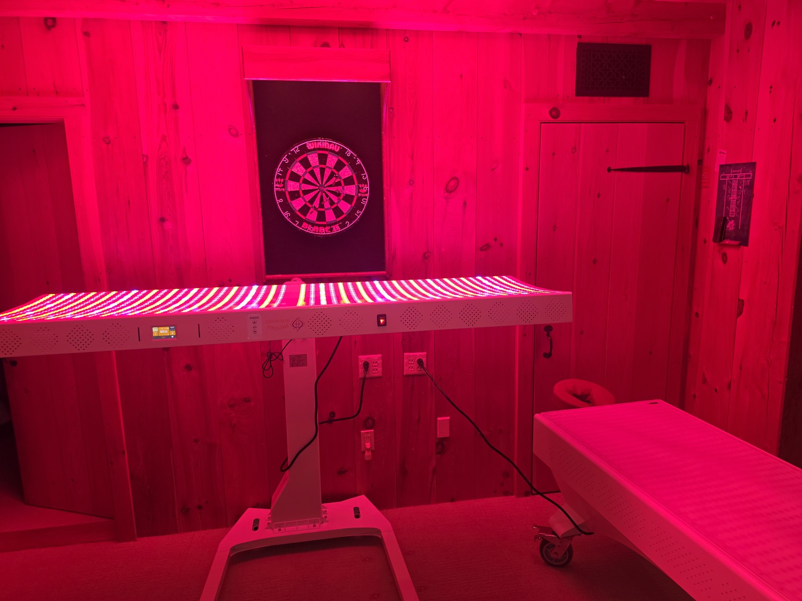 Prestige Pro Modular 9-Wavelength Red Light Therapy Bed installed for Monica in Weston, VT