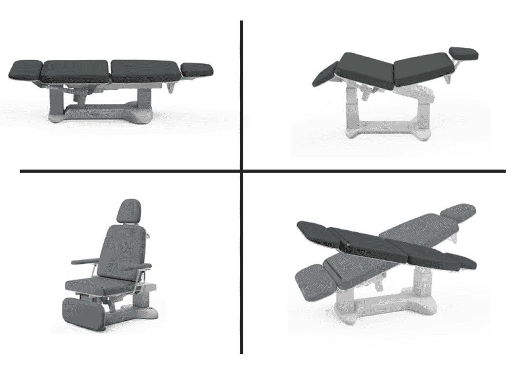 Oakworks 3000 Series MedSpa Procedure Chair view 7