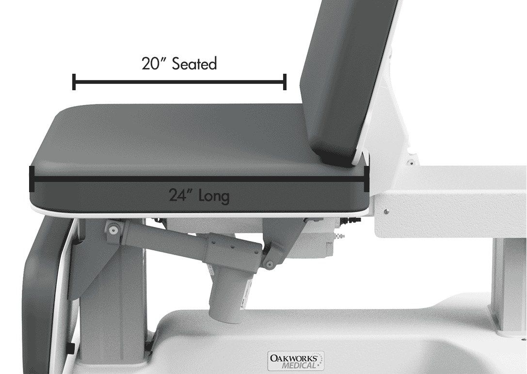 Oakworks 3050 Series MedSpa Procedure Chair view 4