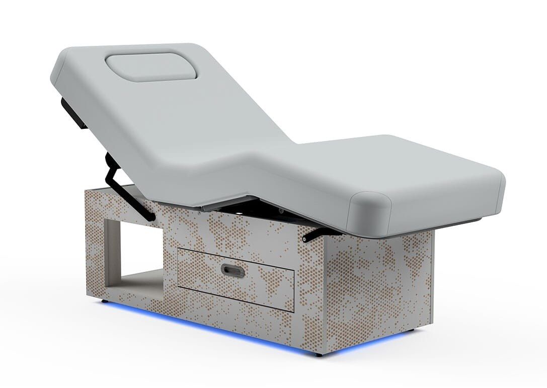 Oakworks Clodagh Prema Electric Spa Table – Canopy view 5
