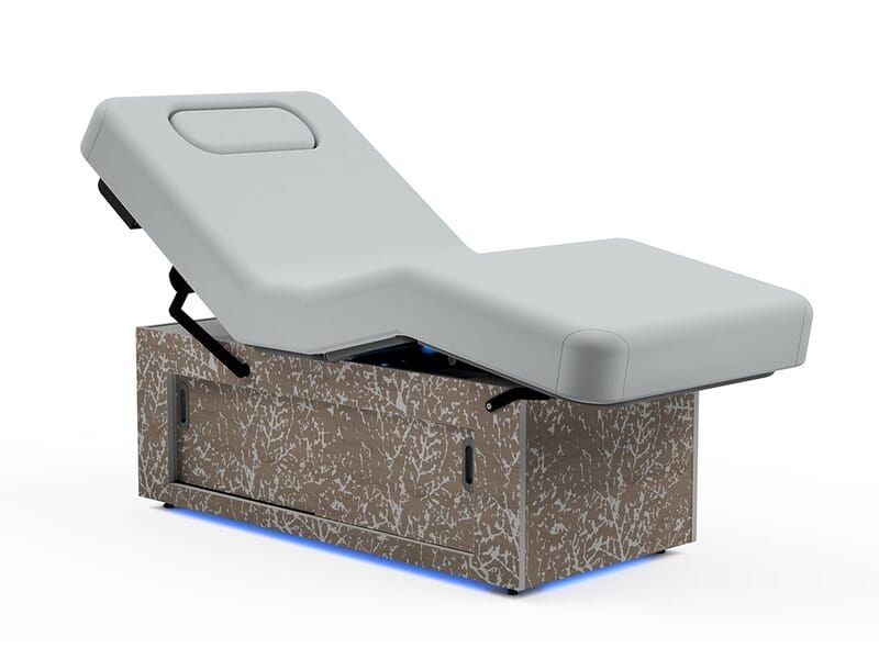 Oakworks Clodagh Prema Electric Spa Table – Leaf & Shade view 2