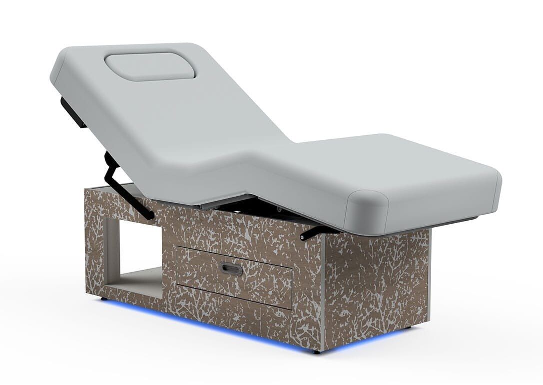 Oakworks Clodagh Prema Electric Spa Table – Leaf & Shade view 7