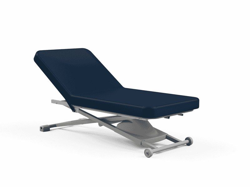 Oakworks ProLuxe Electric Lift Table – Backrest & Flat Top view 2